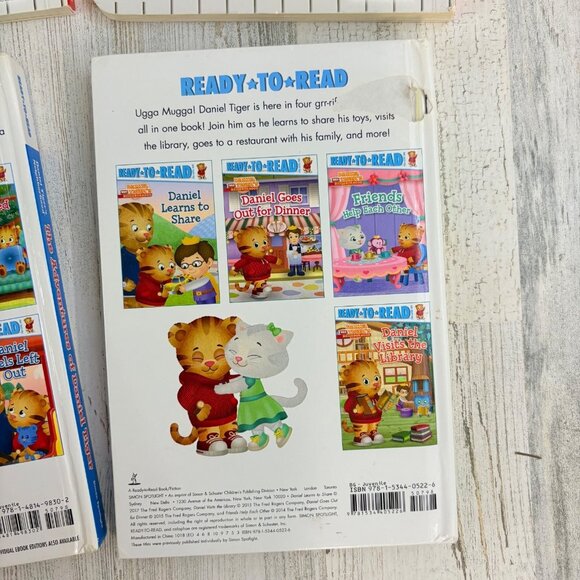 Lot of 4 Daniel Tiger's Neighborhood  Picture Books and Board Books Treasury - Picture 8 of 10